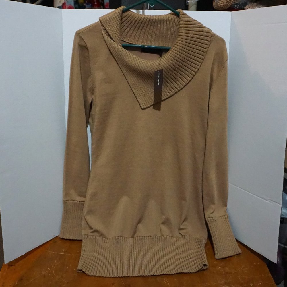 The Limited Sexy Nude Camel Sweater Dress ♥️🦢
